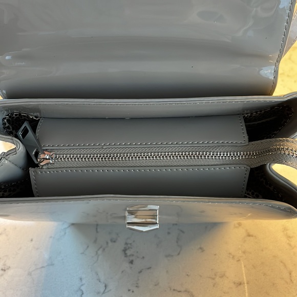 Vinyl Backpack Purse - easy to clean - wipe off with wet rag-9” W x 11” H x 3” D - Picture 12 of 13